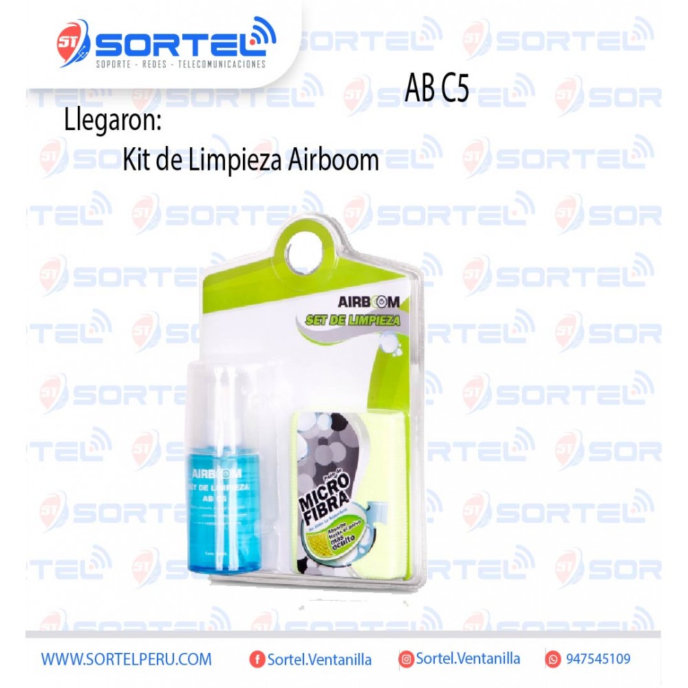 KIT DE LIMPIEZA AIRBOOM AB C5 120ML. KIT DE LIMPIEZA AIRBOOM AB C5 120ML.