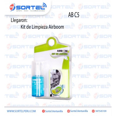 KIT DE LIMPIEZA AIRBOOM AB C5 120ML.