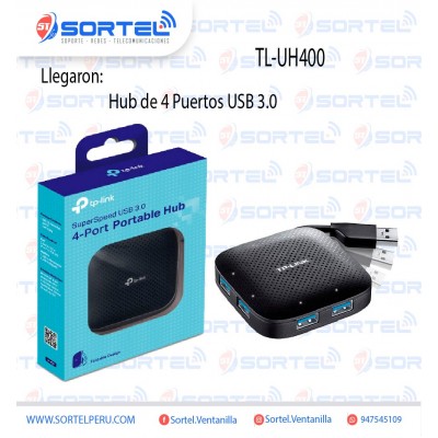 Hub USB de 4 Puertos USB 3.0 TP-LINK TL-UH400