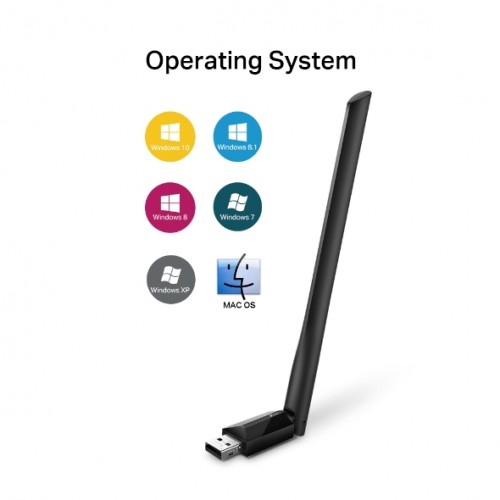 Antena USB Wifi AC600 High Gain Wireless Dual Band USB Adapter TP-LINK Archer T2U Plus