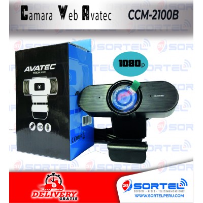 Camara Web Avatec CCM-2100B FULL HD
