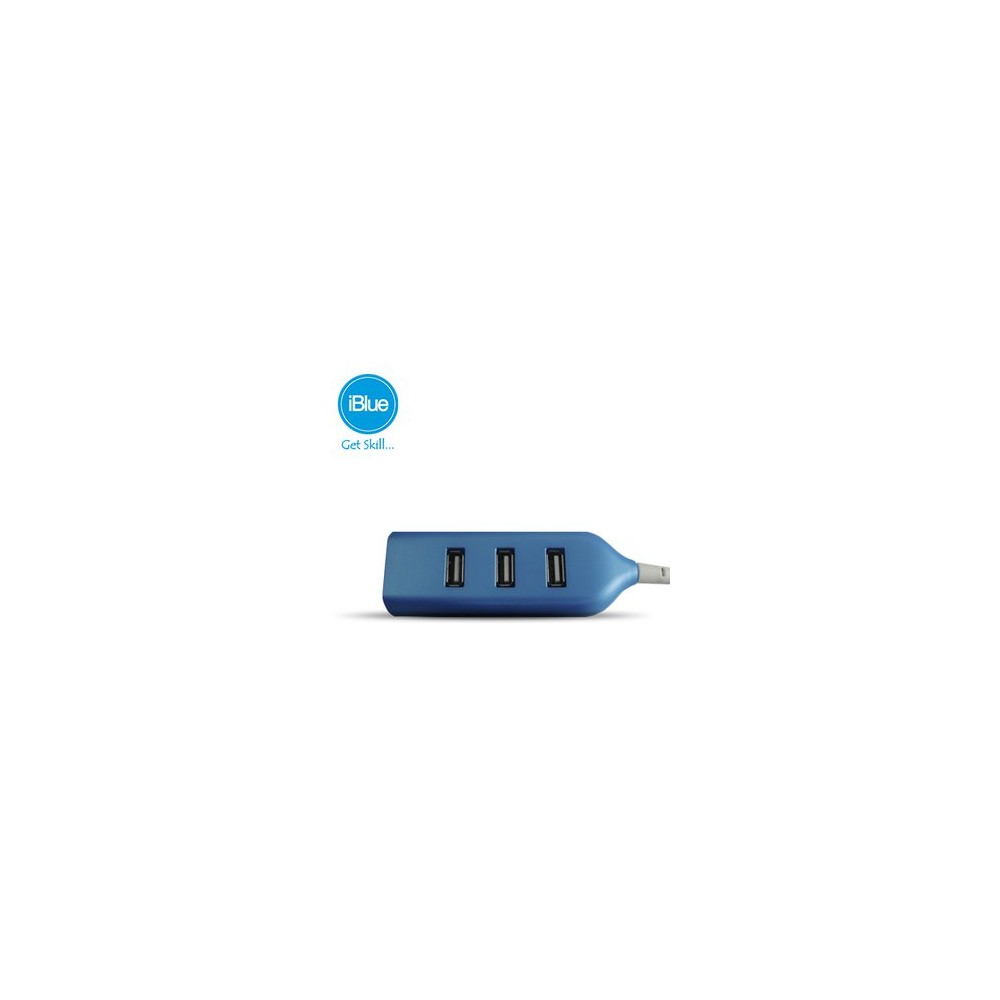 HUB USB 3.0 IBLUE 52054-BK 4 PUERTOS