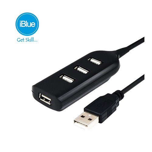 HUB USB 3.0 IBLUE 52054-BK 4 PUERTOS