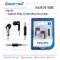 AUDIFONO PHILIPS IN-EAR SHE1405BK CON MICROFONO 3.5MM BLACK