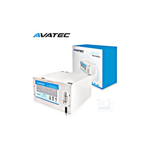 FUENTE DE PODER AVATEC ATX 600W PSA-F600W ELEMENTAL