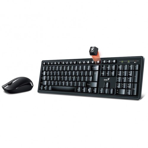 Kit Teclado + Mouse Genius Inalámbrico KM-8200 en Ventanilla