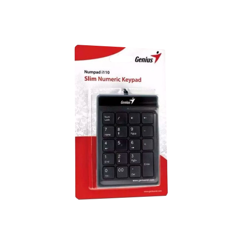 TECLADO NUMÉRICO GENIUS NUMPAD 100 NEGRO
