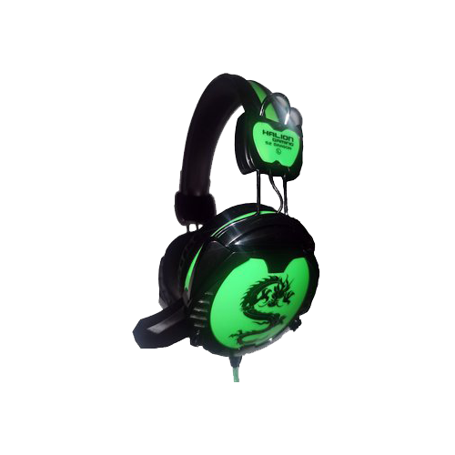 ADIFONO GAMER HALION DRAGON S2 ROJO / VERDE
