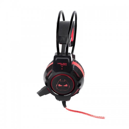 AUDIFONO GAMER HALION BABYBAT S5 LED ROJO
