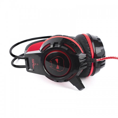AUDIFONO GAMER HALION BABYBAT S5 LED ROJO