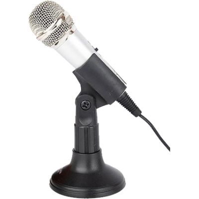 Microfono Pedestal Halion TM-300 Para Pc Y Laptop