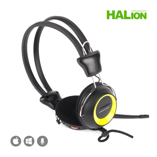 AUDIFONO HALION T-3 CON MICROFONO PARA PC