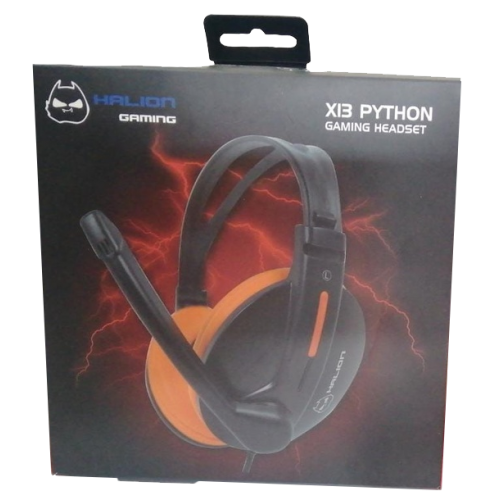 AUDIFONO CON MICROFONO GAMER HALION PYTHON X13