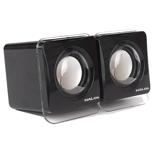 PARLANTE USB 2.0 HALION HA-S18 NEGRO