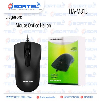 MOUSE OPTICO HALION LANCER HA-M813