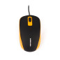 MOUSE HALION RUSSO HA-M818 USB NG-VERDE/CELESTE/NARANJA