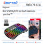 MINI TECLADO PARA SMARTV  CYBERTEL PIXEL - CYB K236 RGB  INALAMBRICO CON PANEL TACTIL