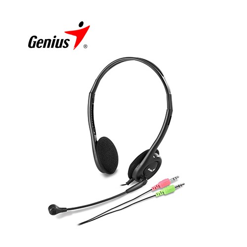 AUDIFONO C/MICROF. GENIUS HS-200C BLACK (PN 31710151100)
