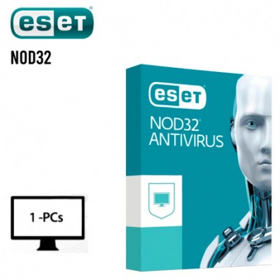 Software Eset Nod32 Antivirus, Digital Edición 2023, para 1PC