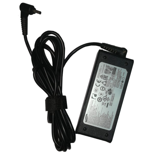 CARGADOR ORIGINAL SAMSUNG PUNTA FINA 19V 2.1A 100% NUEVA