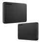 DISCO DURO EXTERNO TOSHIBA CANVIO BASICS, 1 TB, USB 3.0, 2.5", NEGRO.