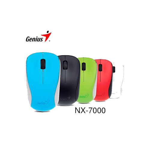 MOUSE INALAMBRICO GENIUS NX-7000 COLOR CELESTE