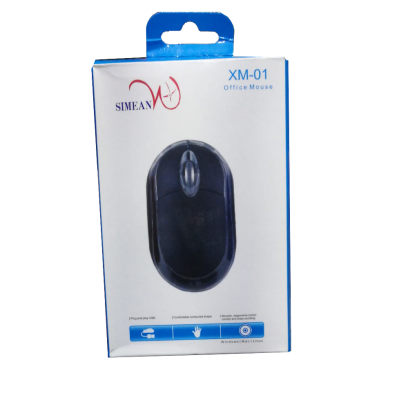 MOUSE OPTICO ALAMBRICO SIMEAN XM-01 PARA PC