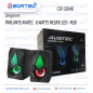 PARLANTE AVATEC CSP-2034B  6 WATTS NEGRO LED - RGB
