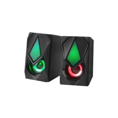 PARLANTE AVATEC CSP-2034B  6 WATTS NEGRO LED - RGB