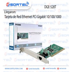 Tarjeta de Red Ethernet PCI Gigabit D-LINK DGE-528T