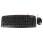 KIT TECLADO MULTIMEDIA Y MOUSE USB KM-2011 + MO-040 HALION