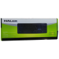 TECLADO ESTANDAR CON LETRAS AZULES HALION HA-K608 USB TECLADO ESTANDAR CON LETRAS AZULES HALION HA-K608 USB