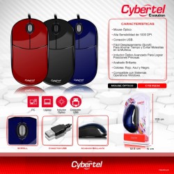 MOUSE OPTICO CYBERTEL EVOLUTION - CYB M234