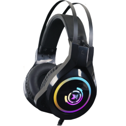 AUDIFONO C/MICROF. XBLADE GAMING BANSHEE ESTÉREO RGB BLACK (GXB-HG8960)