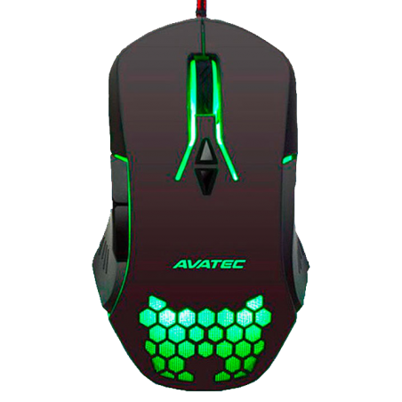MOUSE GAMER ALAMBRICA AVATEC CMS-8405B USB LED RGB
