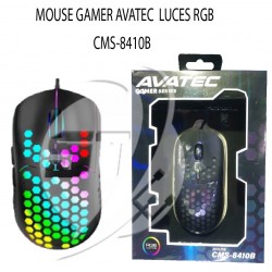 MOUSE ALAMBRICO GAMER AVATEC CMS-8410B LED RGB