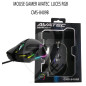 MOUSE GAMER AVATEC CMS-8409B, NEGRO, LED RGB