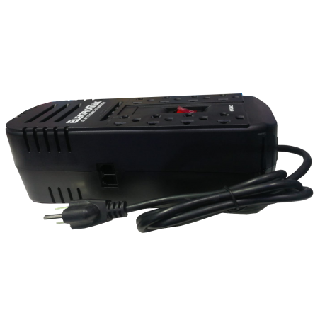 ESTABILIZADOR DE CORRIENTE ELECTROMAX HTG-MC5 8 TOMAS 1000VA