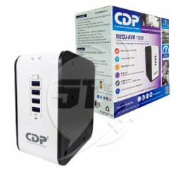 ESTABILIZADOR 8 TOMAS CDP R2C-AVR 1008I 600VA 720W CON PUERTOS USB