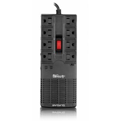 ESTABILIZADOR DE CORRIENTE POWER LITE QUASAR - PLI 1200 8 SALIDAS