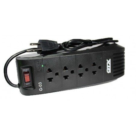 ESTABILIZADOR 4 SALIDAS GTX G-03 1000VA