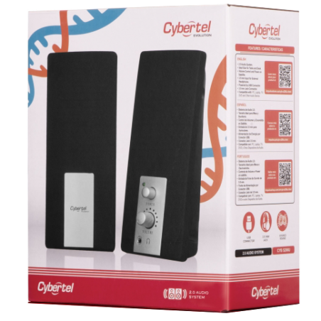 PARLANTE CYBERTEL EVOLUTION CYB S206U 2.0