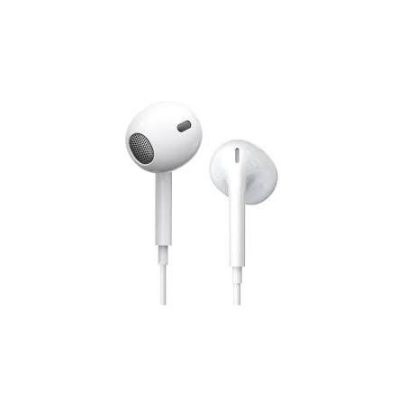AUDIFONO DE CELULAR XSD D6 MANZANITA BLANCO Y NEGRO