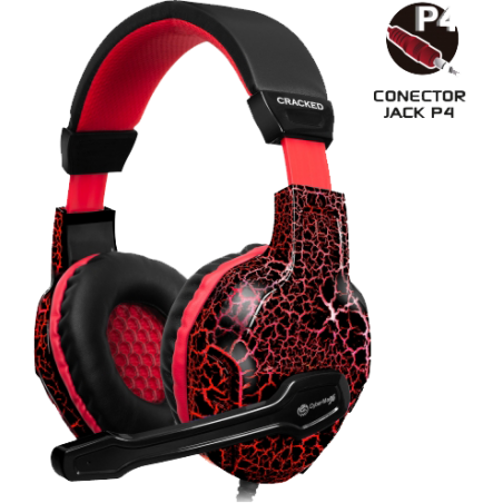 AUDIFONO GAMER CYBERTEL CRACKED CYB HG 500LP4 RGB