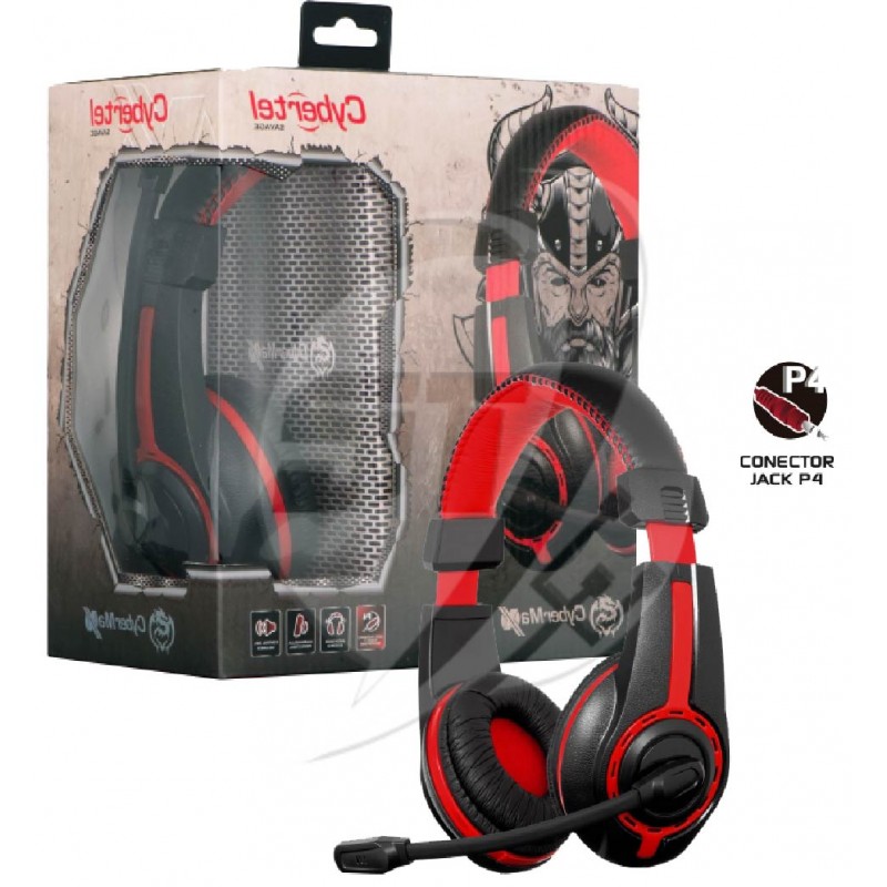 AUDIFONO GAMER CYBERTEL SAVAGE CYB H500P4