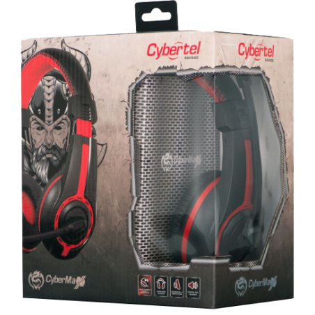 AUDIFONO GAMER CYBERTEL SAVAGE CYB H500P4
