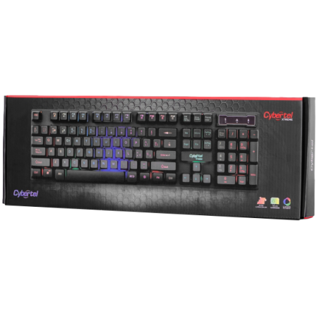 TECLADO GAMER CYBERTEL XTREME CYB K505 RGB