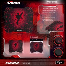 PAD MOUSE GAMER SIGMA X35