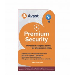 ANTIVIRUS AVAST PREMIUM SECURITY 1 AÑO 1 PC