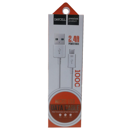 CABLE DE CELULAR DAYCELL S4 PRO-5 V8 2.4A
